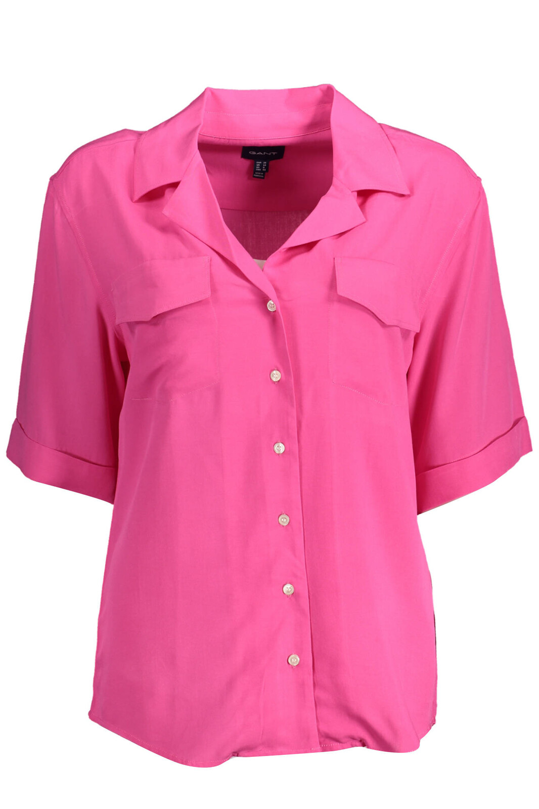 GANT WOMEN'S SHORT SLEEVE SHIRT PINK