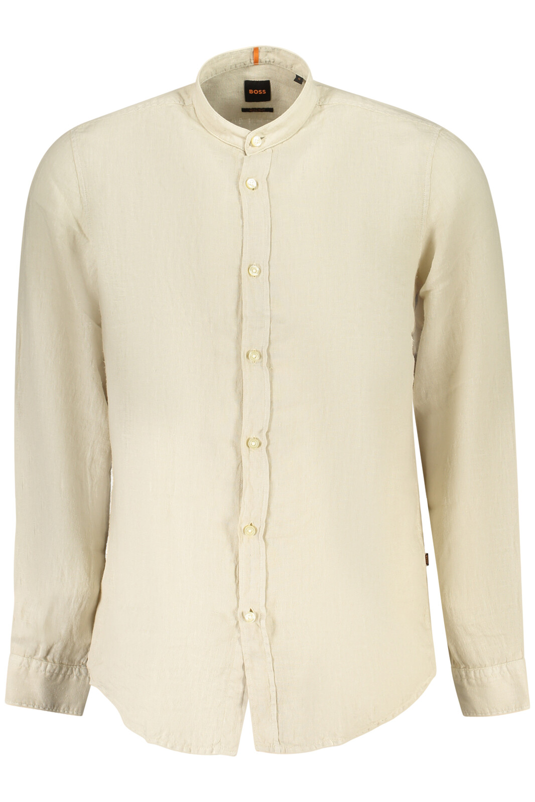 BOSS LONG SLEEVE SHIRT MEN BEIGE