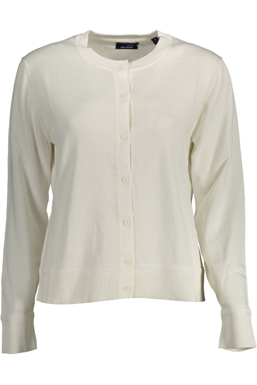 GANT CARDIGAN WOMAN WHITE