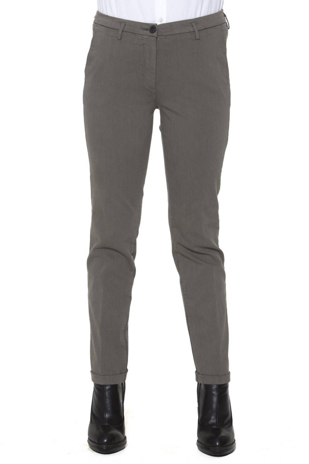 FRED PERRY WOMEN'S GREEN TROUSERS