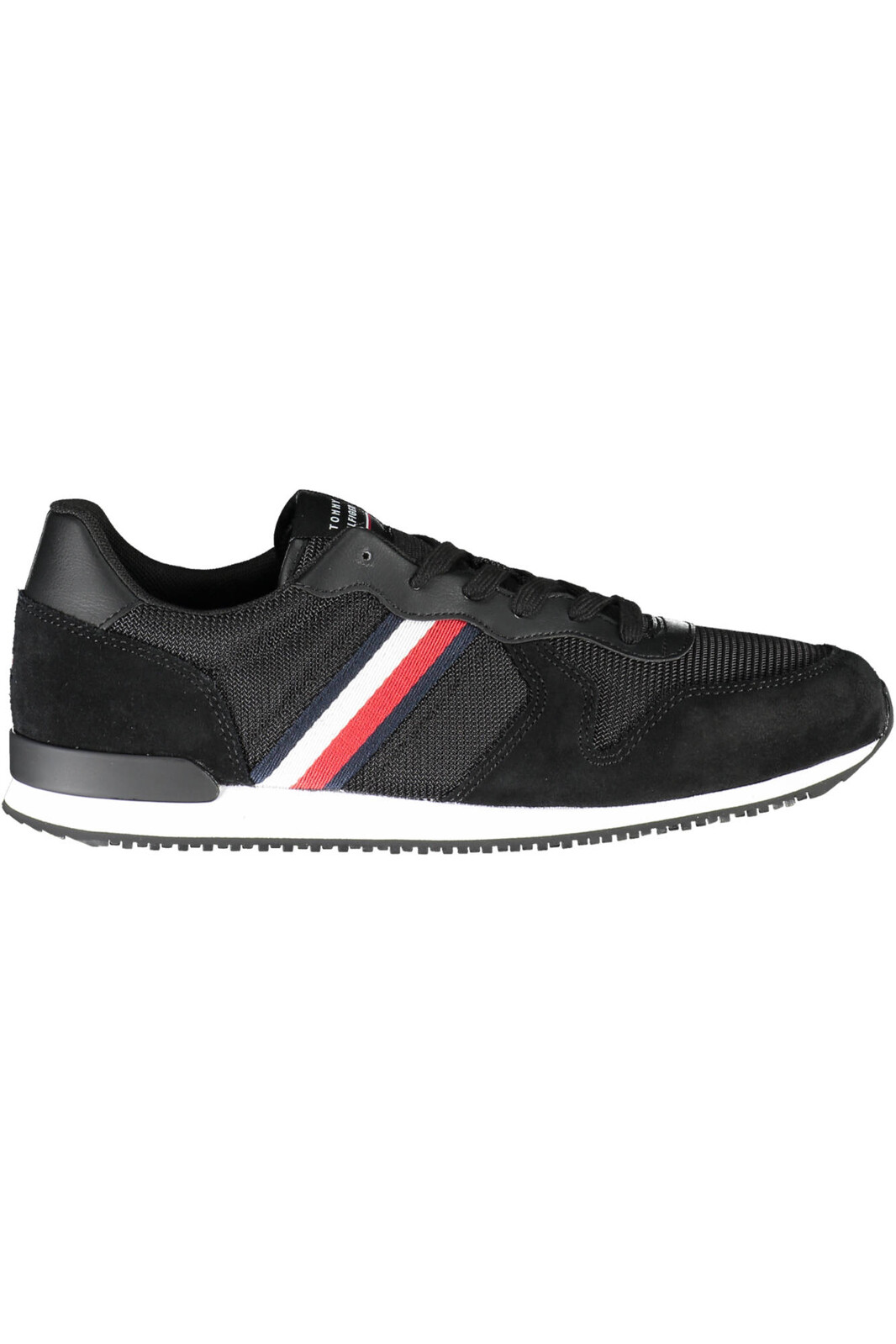 TOMMY HILFIGER BLACK MAN SPORT SHOES