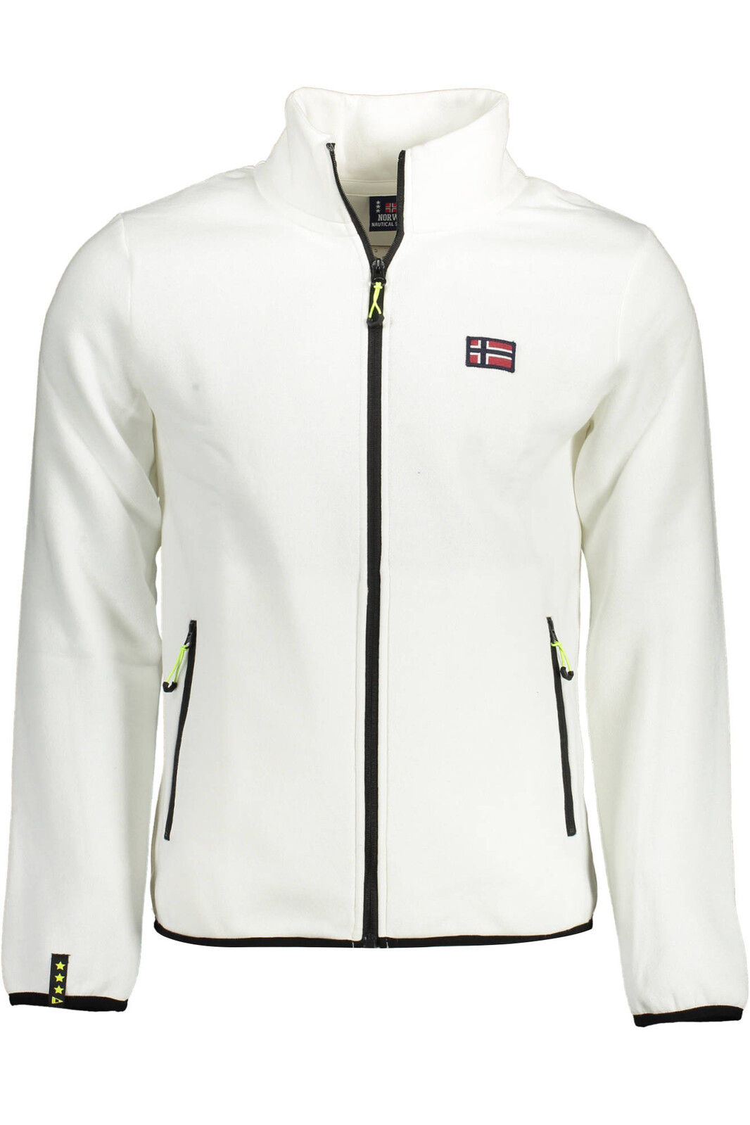 NORWAY 1963 MEN'S WHITE ZIPPED SWEATSHIRT