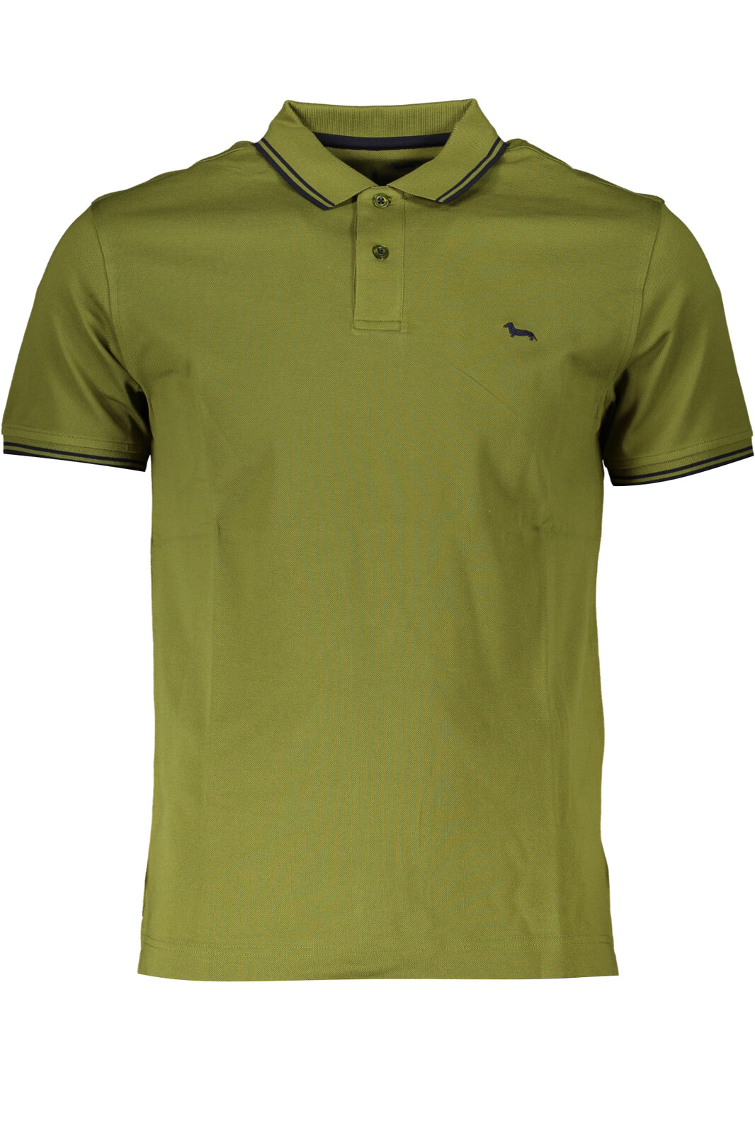 HARMONT & BLAINE GREEN MEN'S SHORT SLEEVED POLO SHIRT