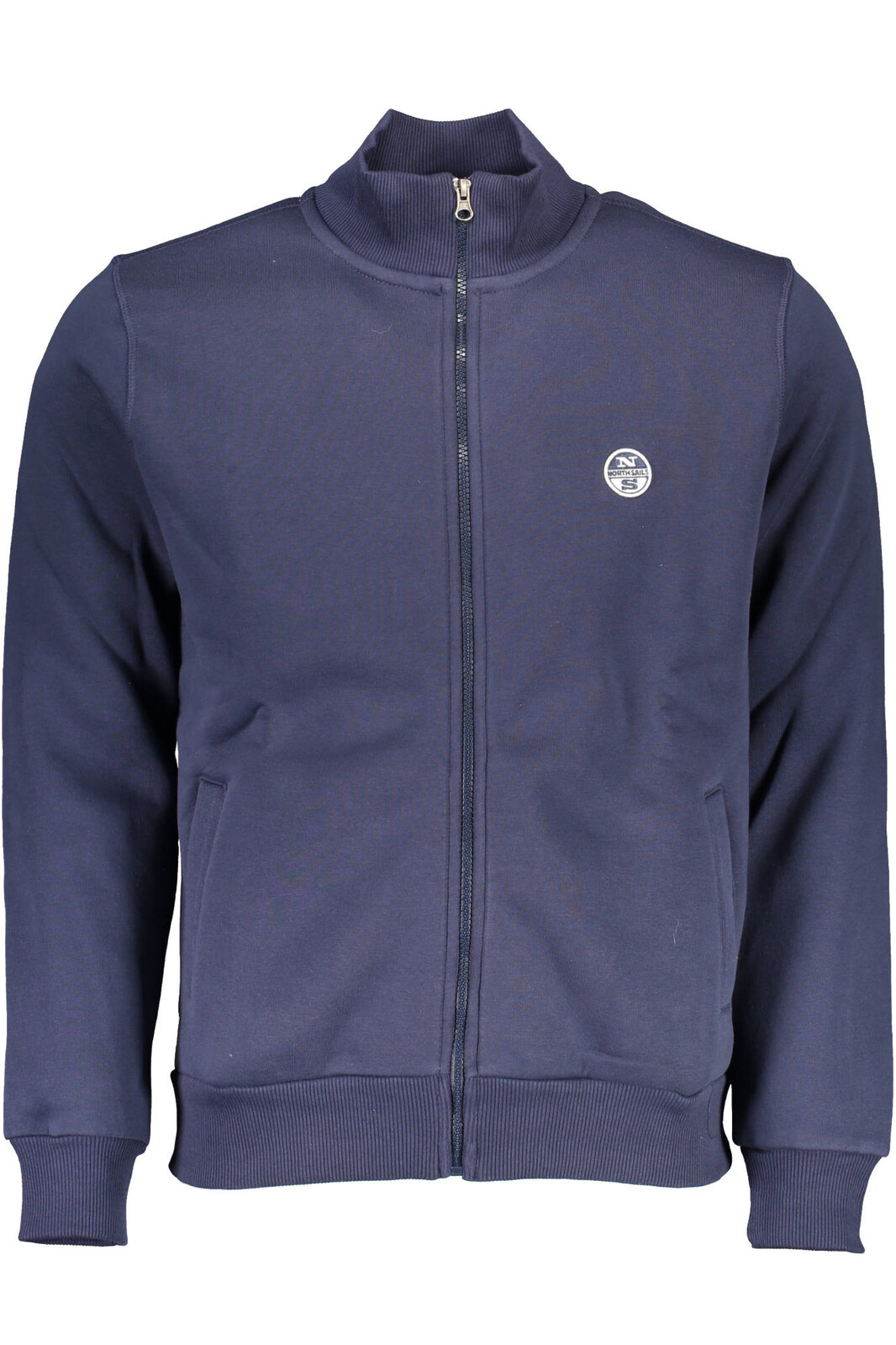 NORTH SAILS MEN'S BLUE ZIPPED SWEATSHIRT