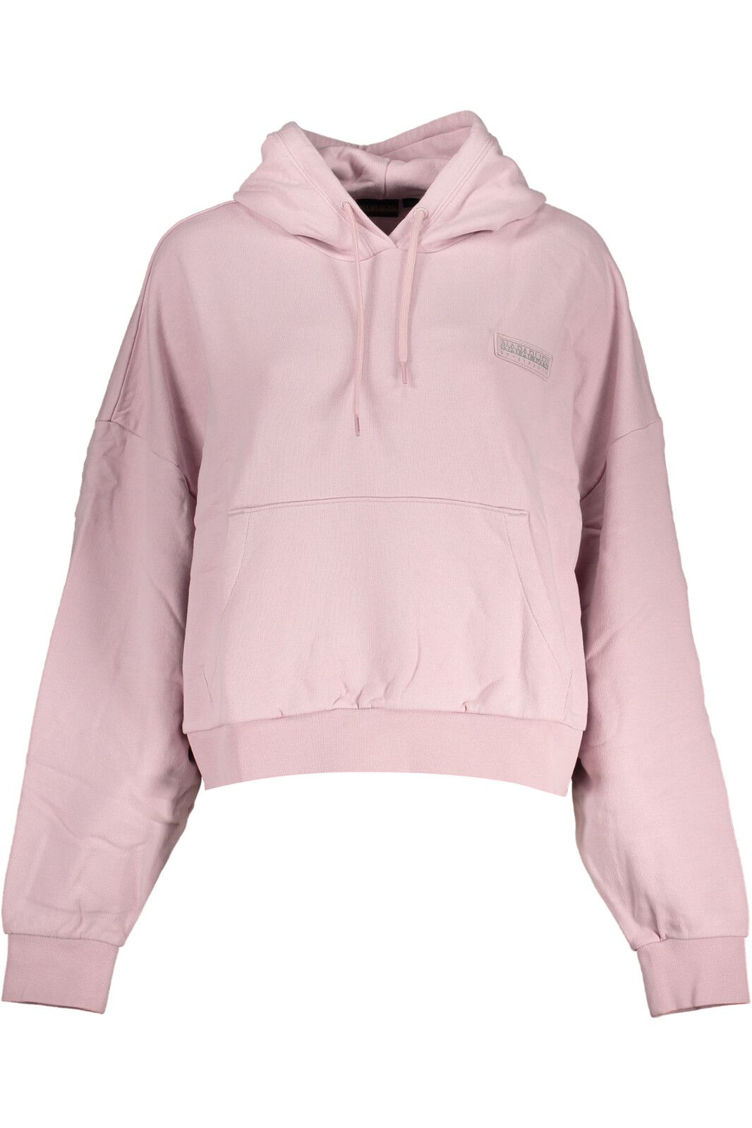 NAPAPIJRI WOMEN'S PINK SWEATSHIRT WITHOUT ZIP