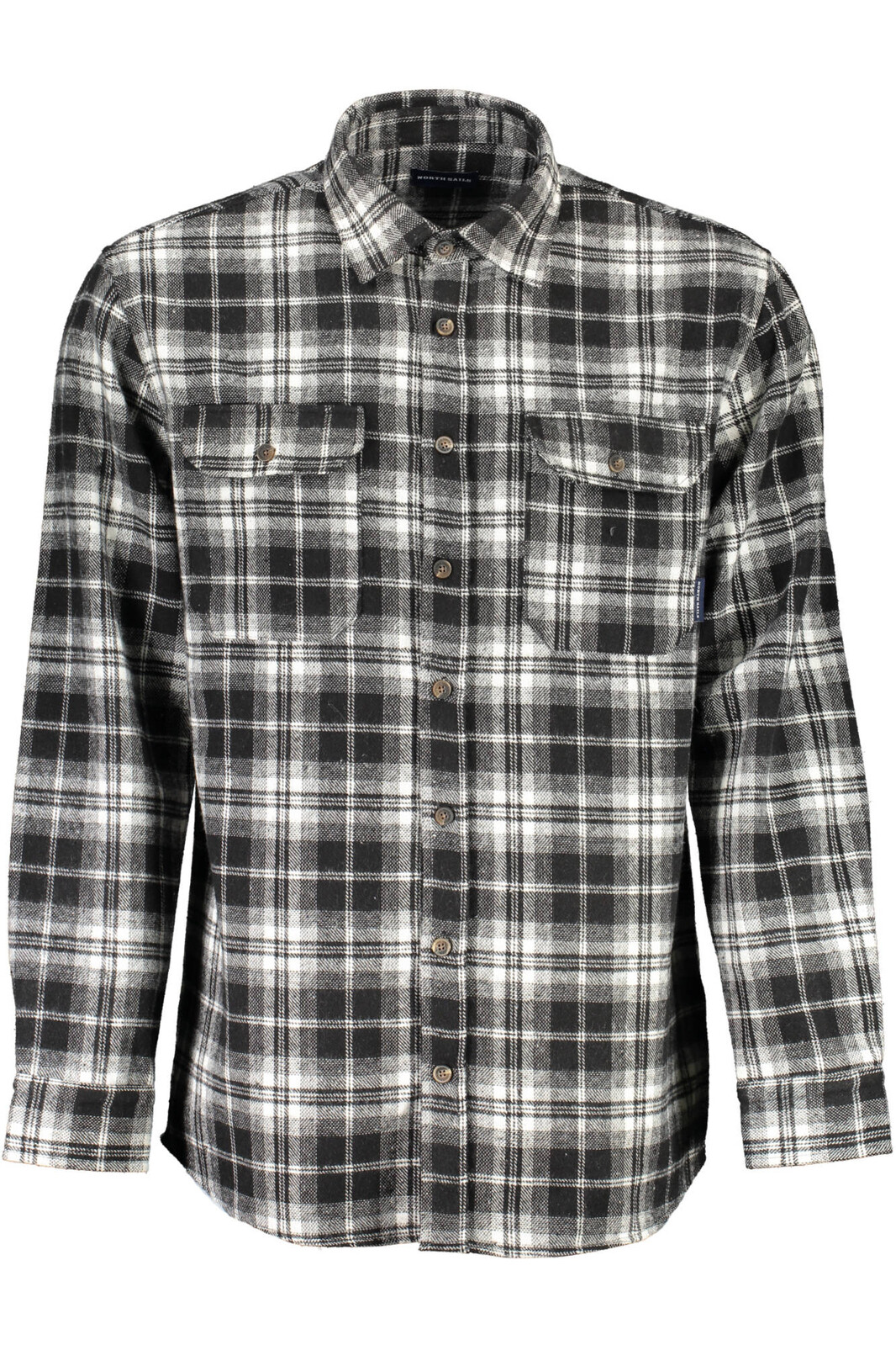 NORTH SAILS BLACK MEN'S LONG SLEEVED SHIRT