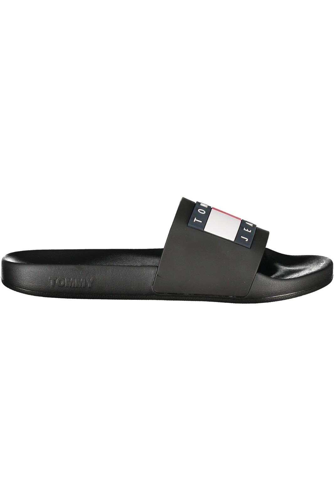 TOMMY HILFIGER MEN'S SLIPPER FOOTWEAR BLACK