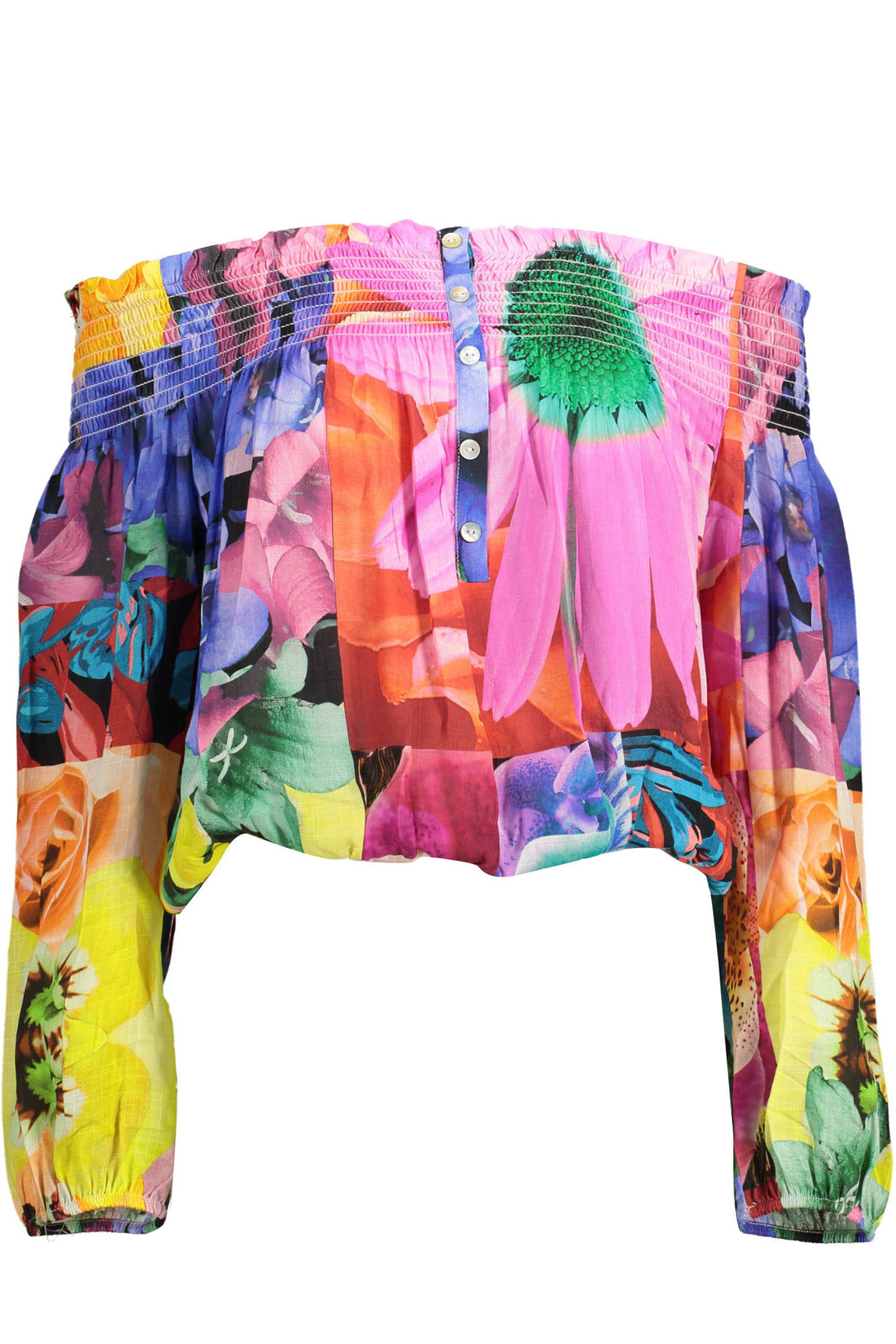 DESIGUAL LONG SLEEVE T-SHIRT WOMEN PINK