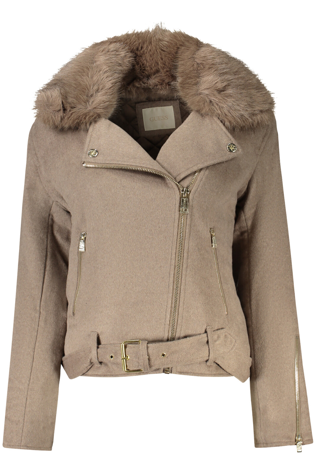 GUESS JEANS WOMEN'S SPORTS JACKET BEIGE