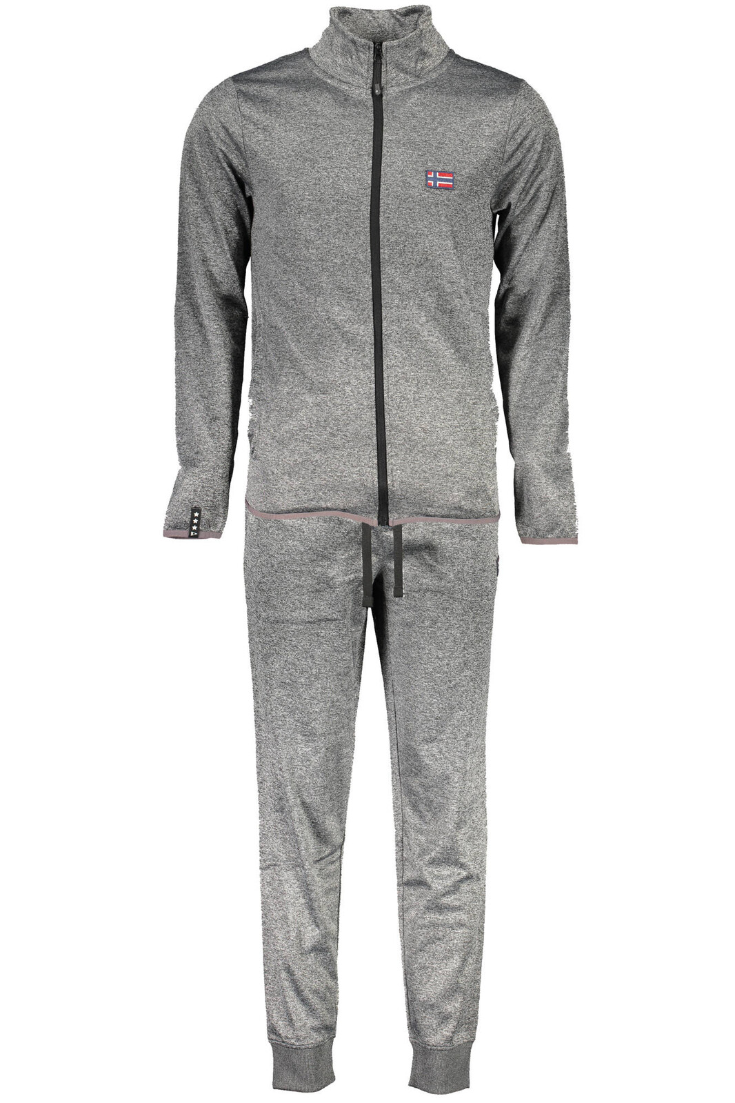 NORWAY 1963 SWEATSHIRT WITH ZIP MAN GRAY