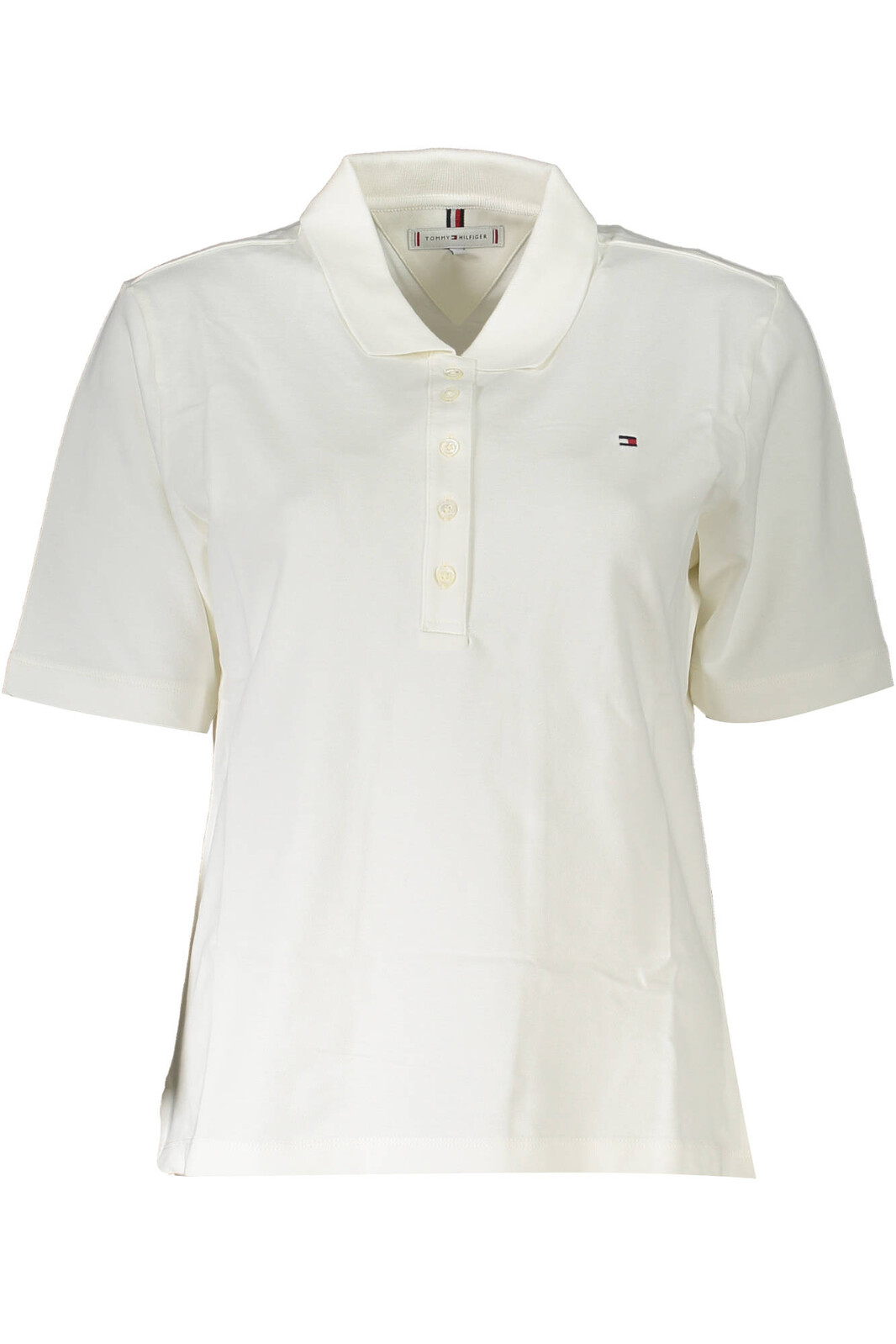 TOMMY HILFIGER POLO SHORT SLEEVE WOMEN WHITE