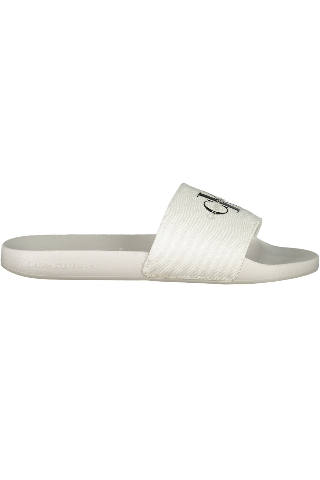 CALVIN KLEIN MEN'S WHITE SLIPPER FOOTWEAR