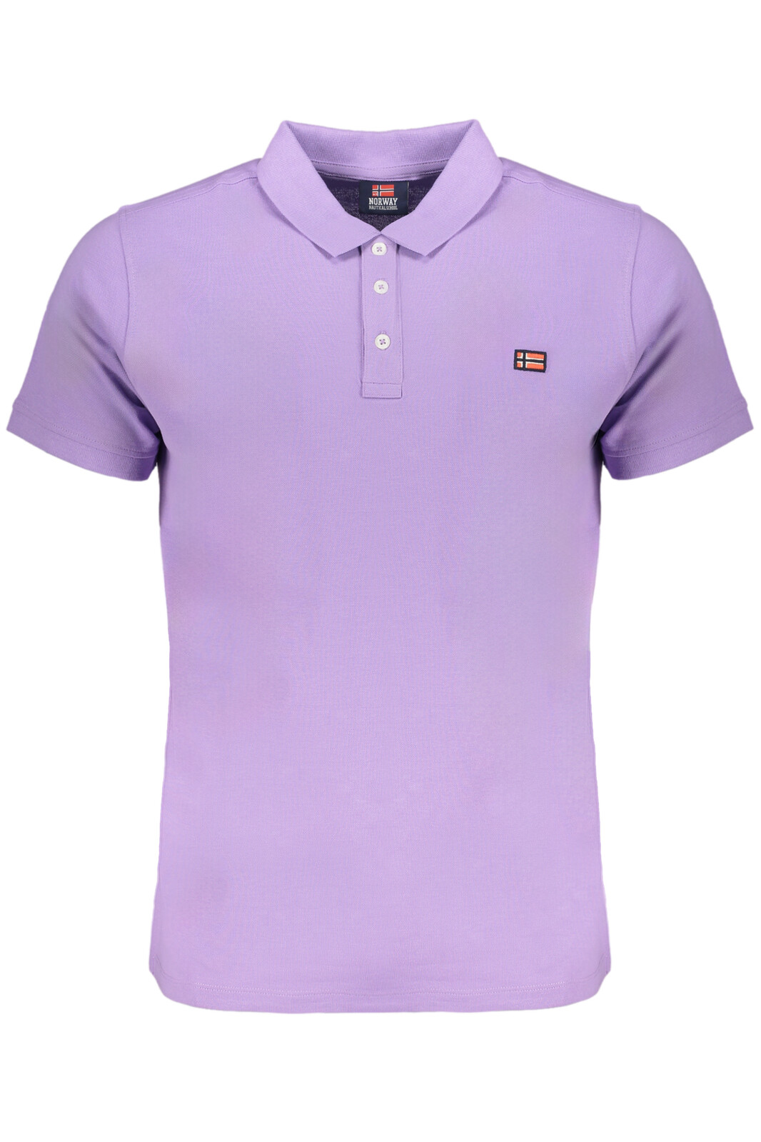 NORWAY 1963 PURPLE MEN'S SHORT SLEEVED POLO SHIRT