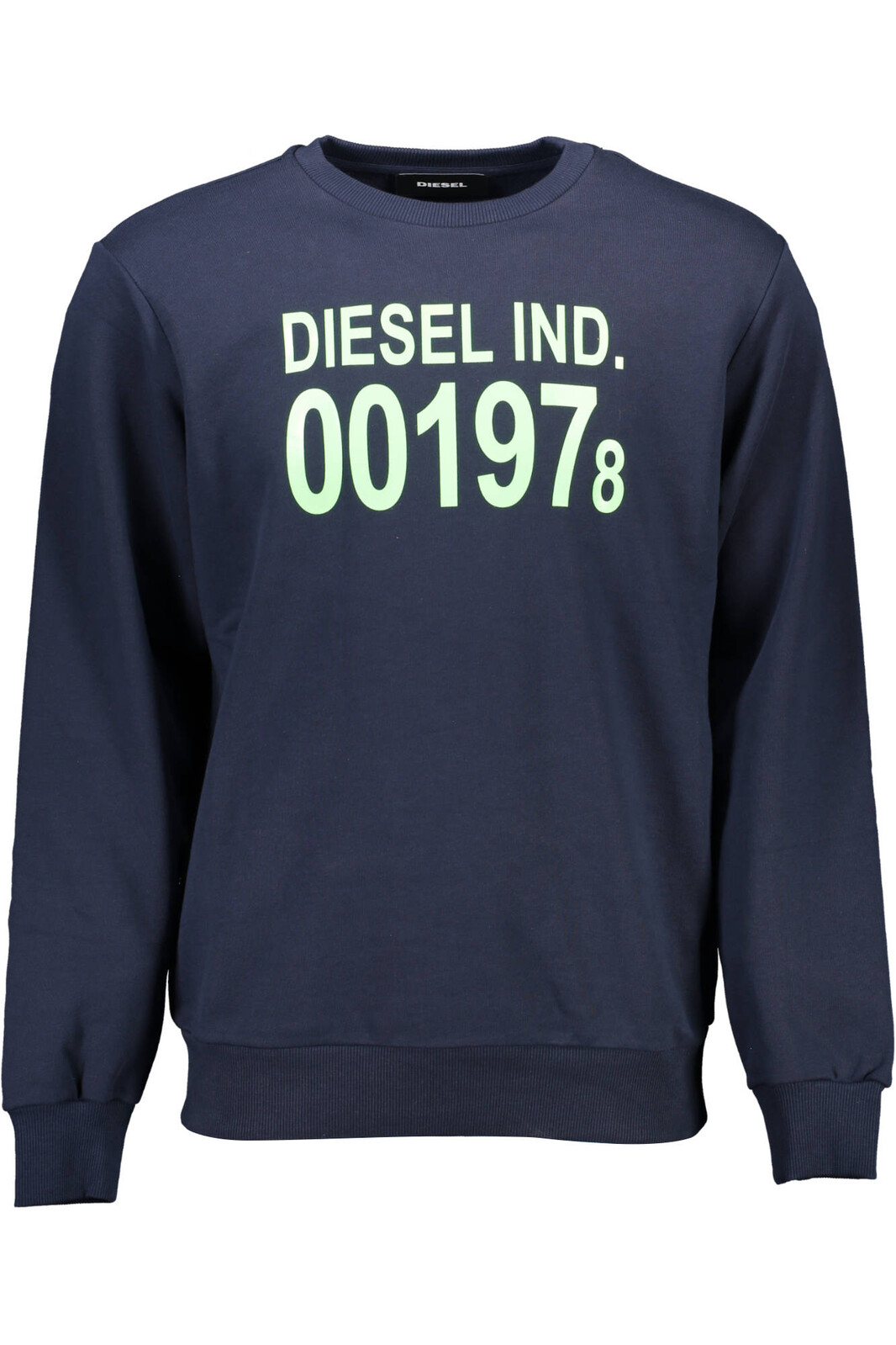 DIESEL SWEATSHIRT WITHOUT ZIP MAN BLUE