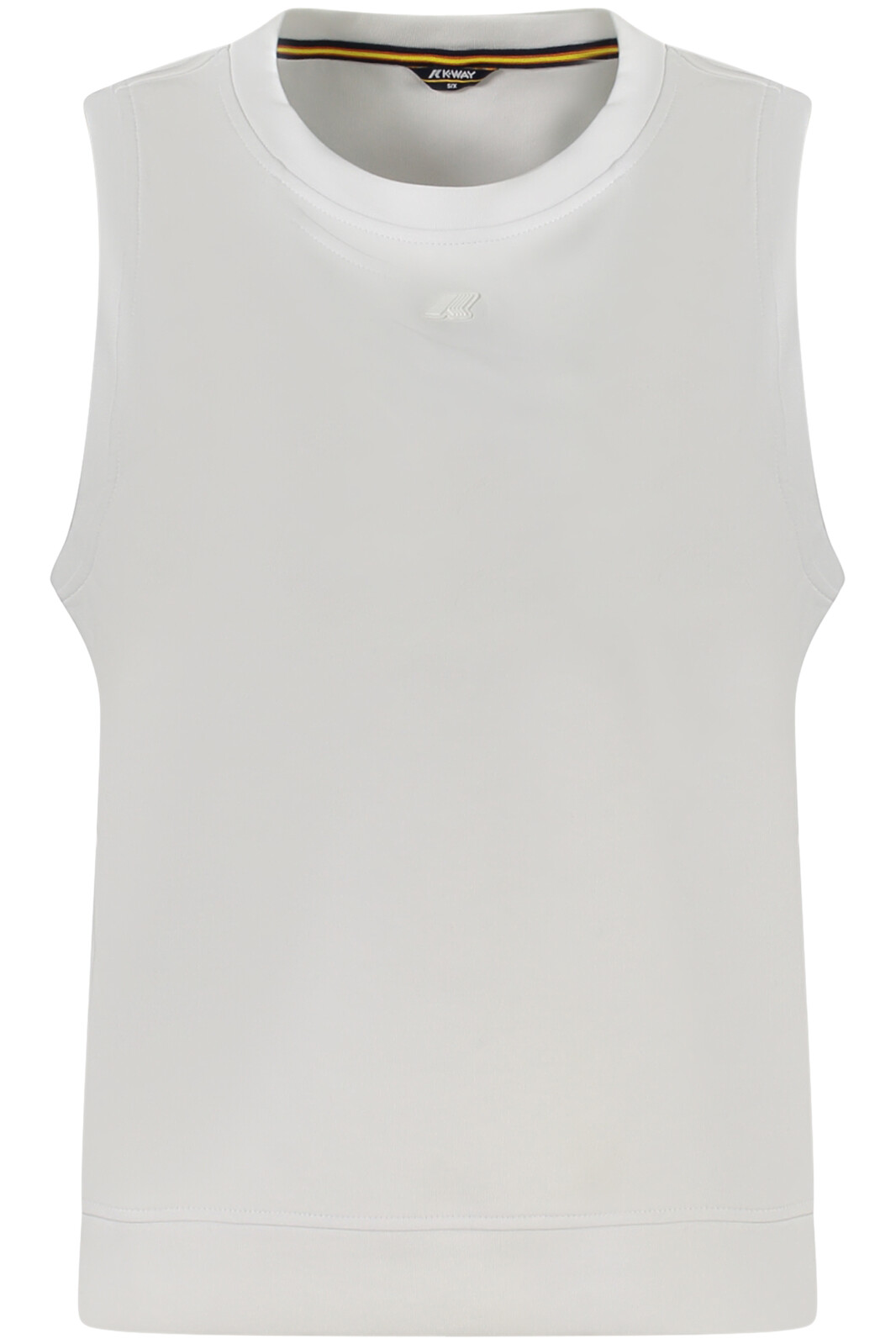 K-WAY WOMEN'S WHITE TANK TOP