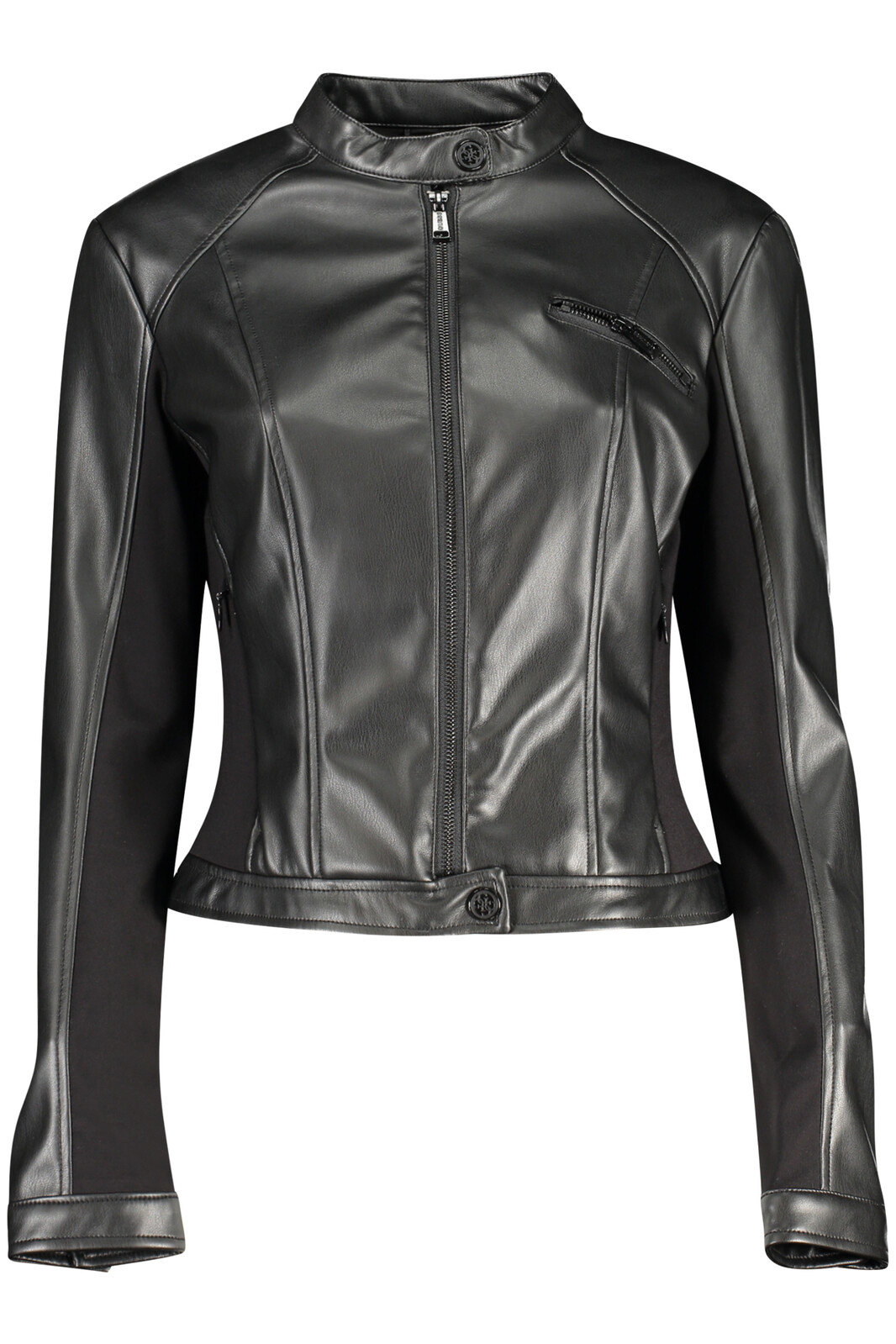 GUESS JEANS SPORT JACKET WOMEN BLACK