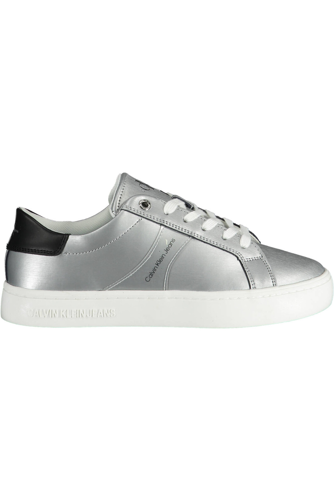 CALVIN KLEIN WOMEN'S SILVER SPORTS SHOES