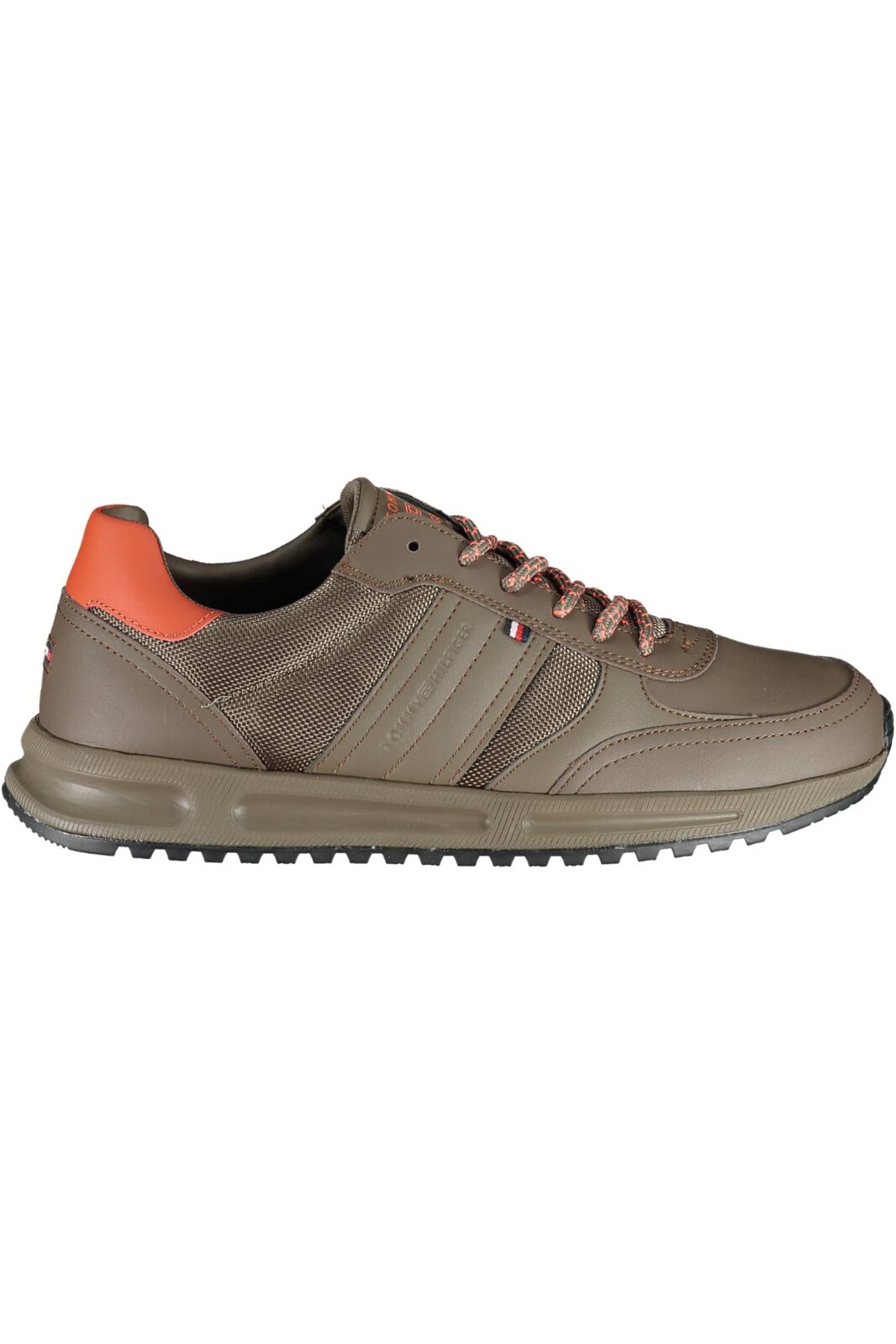 TOMMY HILFIGER BROWN MEN'S SPORTS SHOES