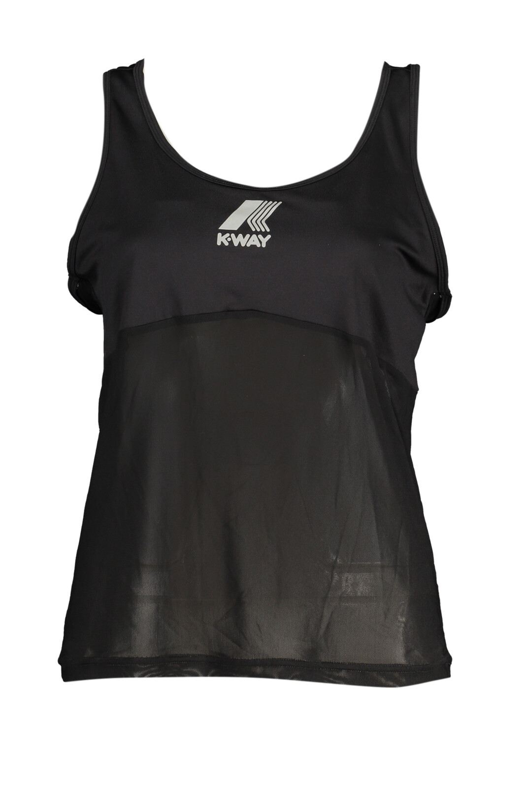 K-WAY WOMEN'S AMERICAN TANK TOP BLACK