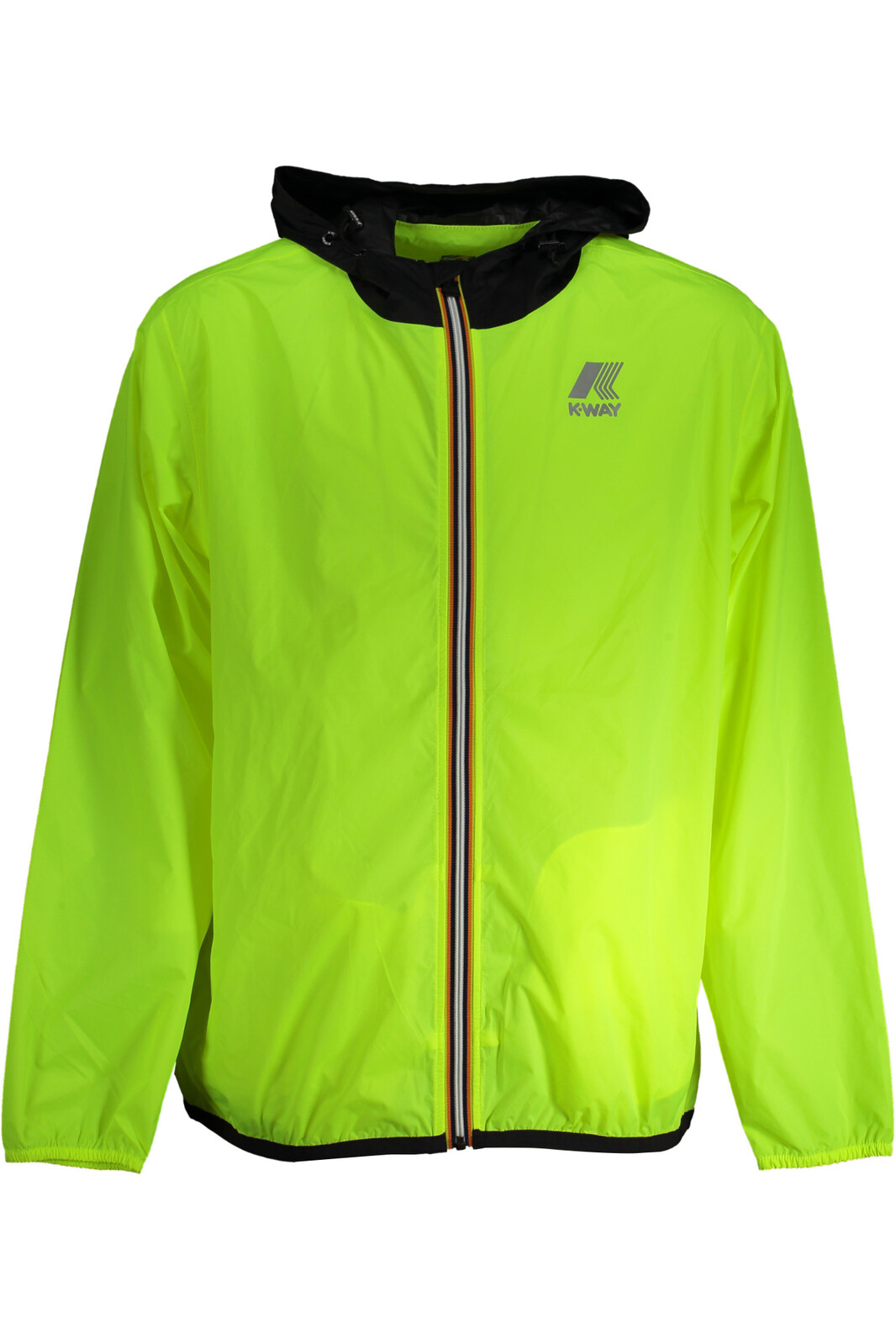 K-WAY YELLOW MEN'S SPORTS JACKET