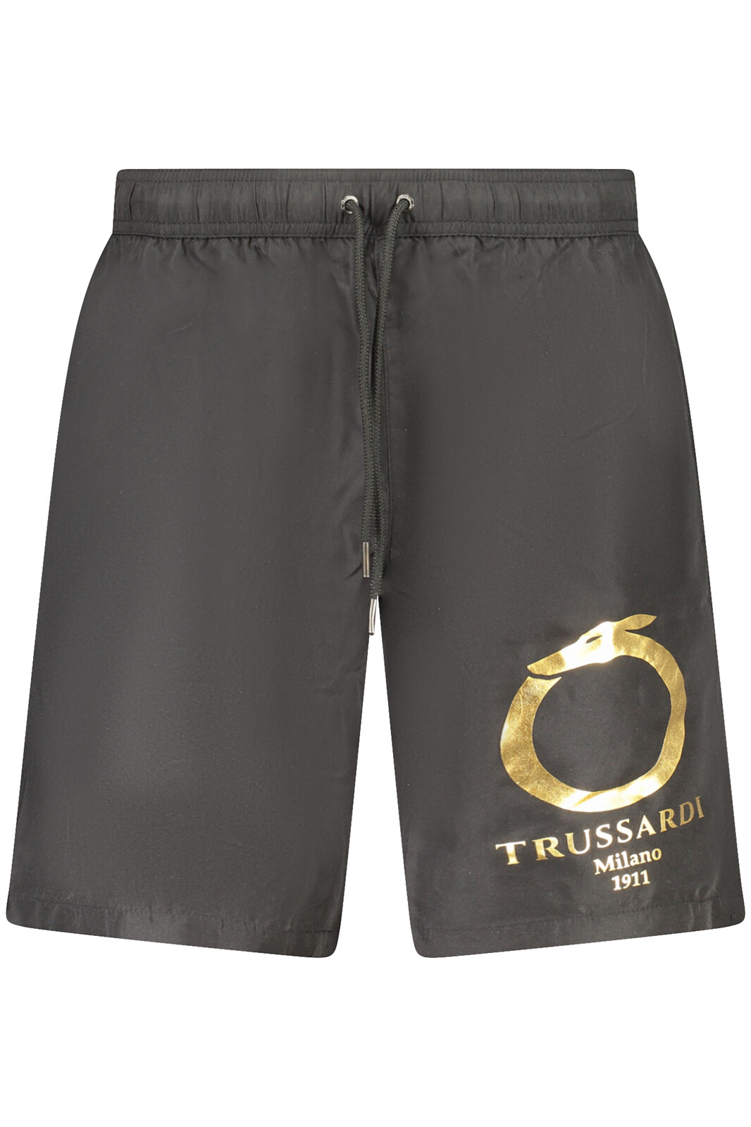 TRUSSARDI MEN'S BLACK SHORT PANTS