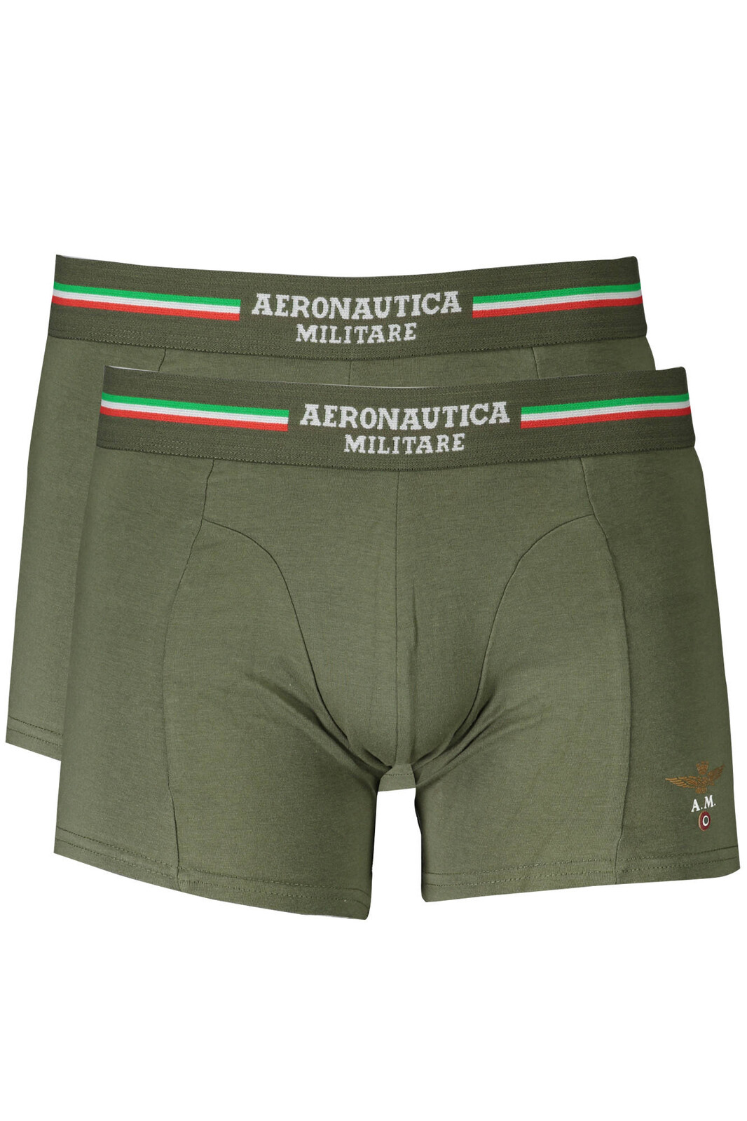 MILITARY AIRCRAFT MAN'S GREEN BOXER