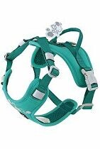 Postroj Hurtta Weekend Warrior II ECO paví zeleň 45-60 + miska zadarmo