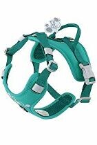 Postroj Hurtta Weekend Warrior II ECO paví zeleň 55-70 + miska zadarmo