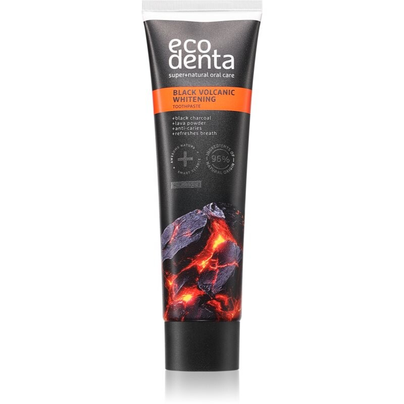 Ecodenta Black Volcanic Whitening bieliaca pasta 100 ml