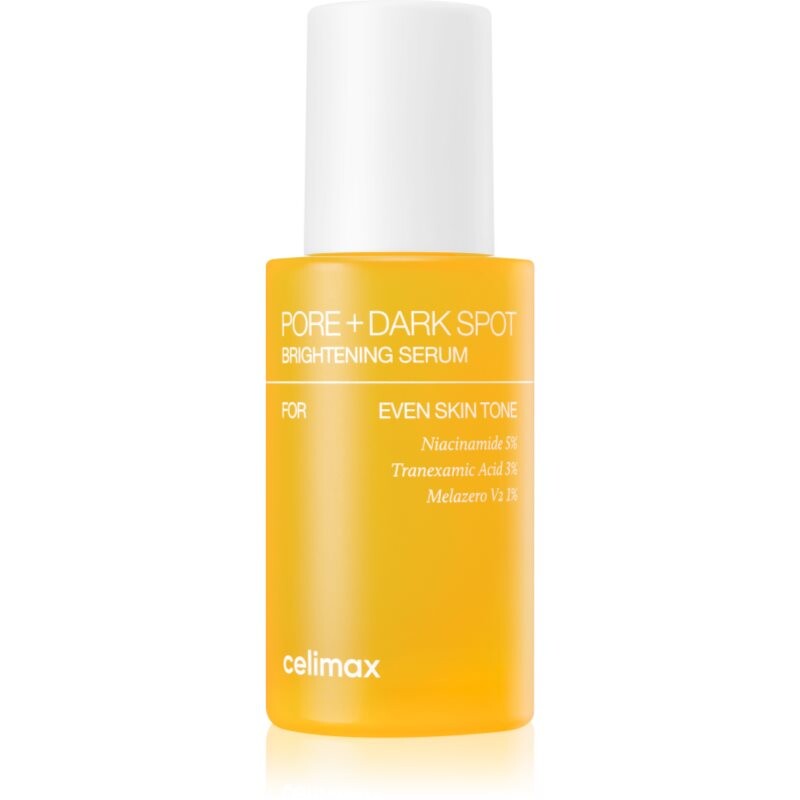 celimax Pore+Dark Spot Brightening Serum regeneračné a rozjasňujúce sérum na minimalizáciu pórov 30 ml