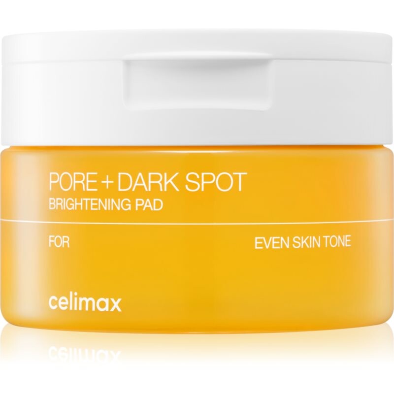 celimax Pore+Dark Spot Brightening Pad tonizačné vankúšiky pre rozjasnenie a hydratáciu 40 ks