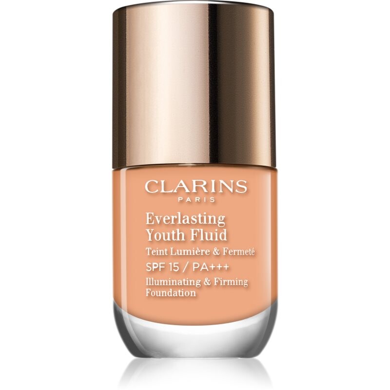 Clarins Everlasting Youth Fluid Foundation rozjasňujúci make-up SPF 15 odtieň 108 Sand 30 ml