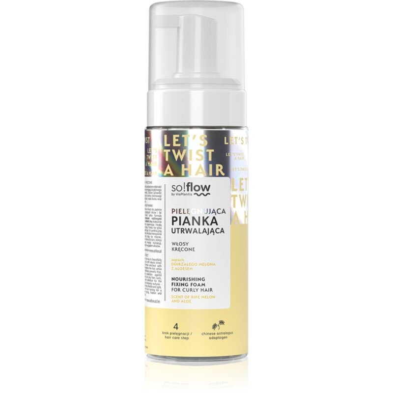 so!flow Fixing Foam pena na kučeravé vlasy 170 ml