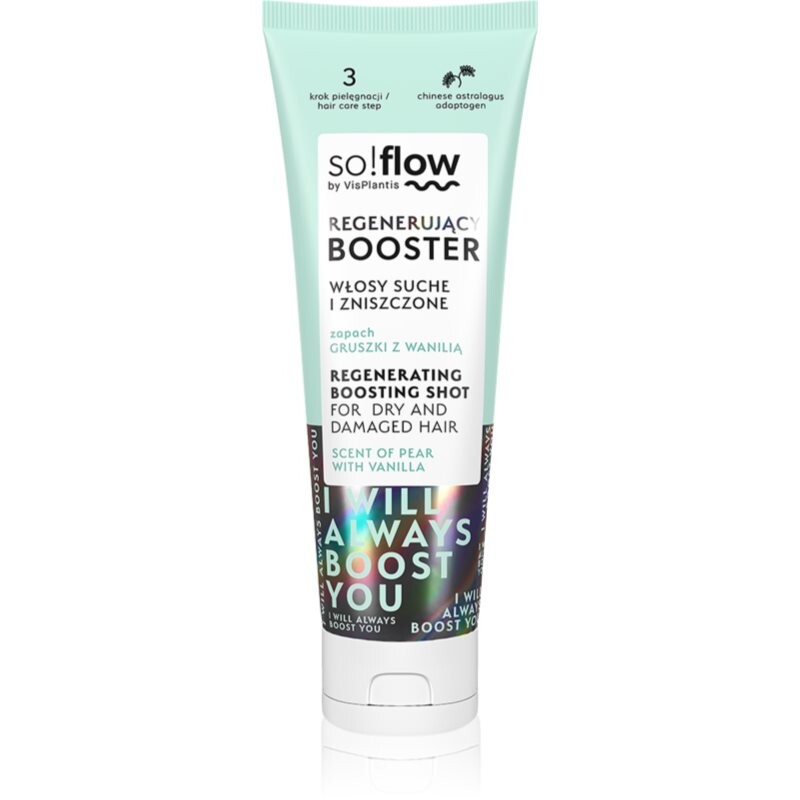 so!flow Regenerating regeneračné sérum pre suché a poškodené vlasy 75 ml