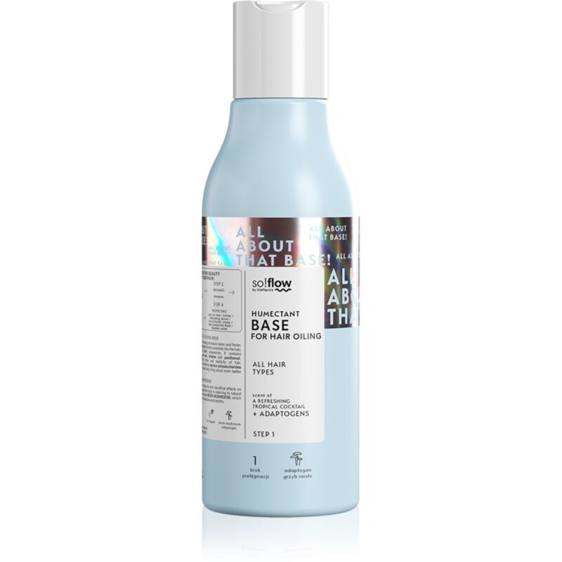so!flow Humectant Base podkladová báza na vlasy for Hair Oiling 150 ml