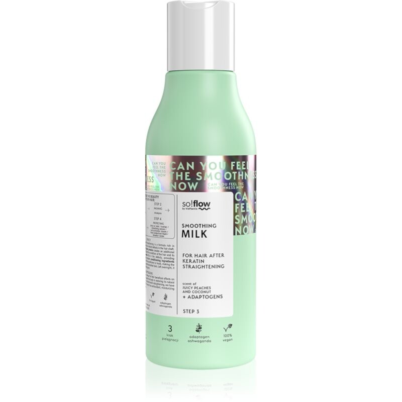 so!flow After Keratin Straightering mlieko na vlasy 150 ml