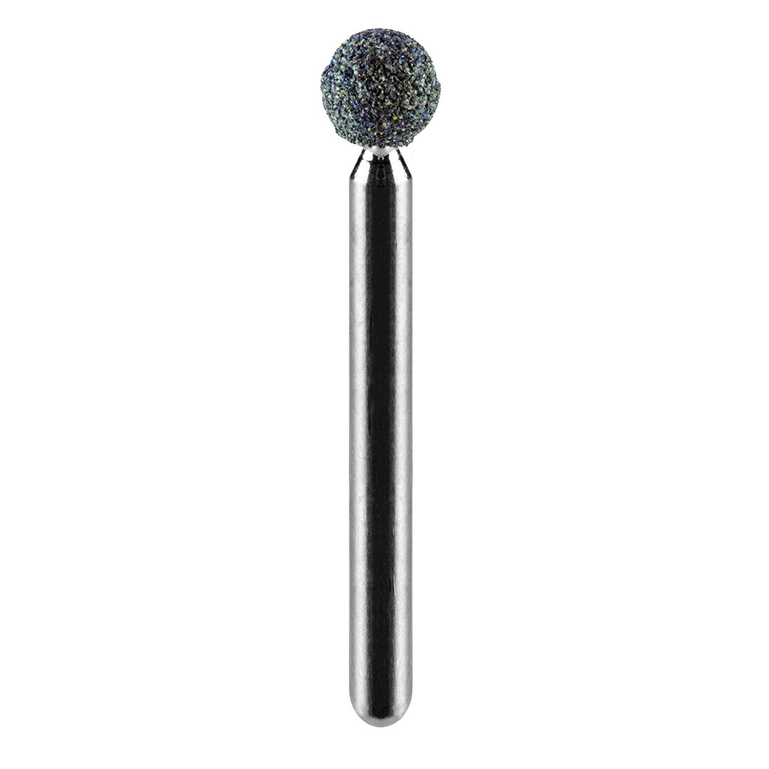 GRAPHITE Brúsna guľôčka 6 mm, stopka 3,2 mm, 3 ks. 55H058