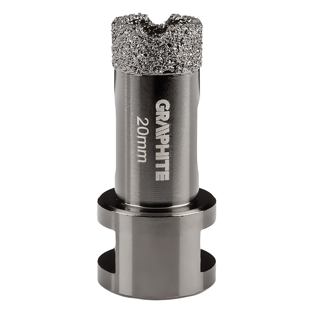 GRAPHITE Diamantová dierovacia píla 20 mm x M14 55H305