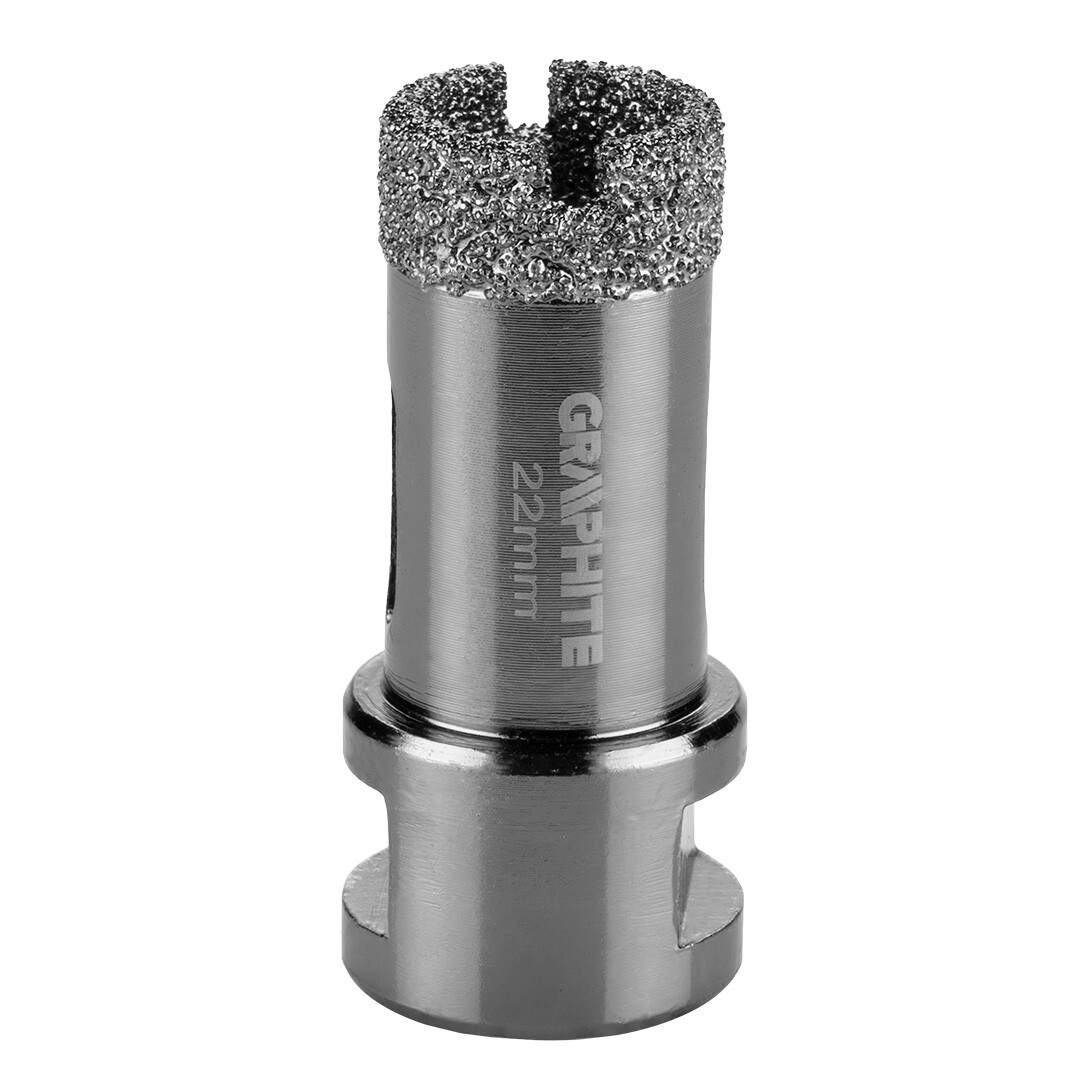 GRAPHITE Diamantová dierovacia píla 22 mm x M14 55H306