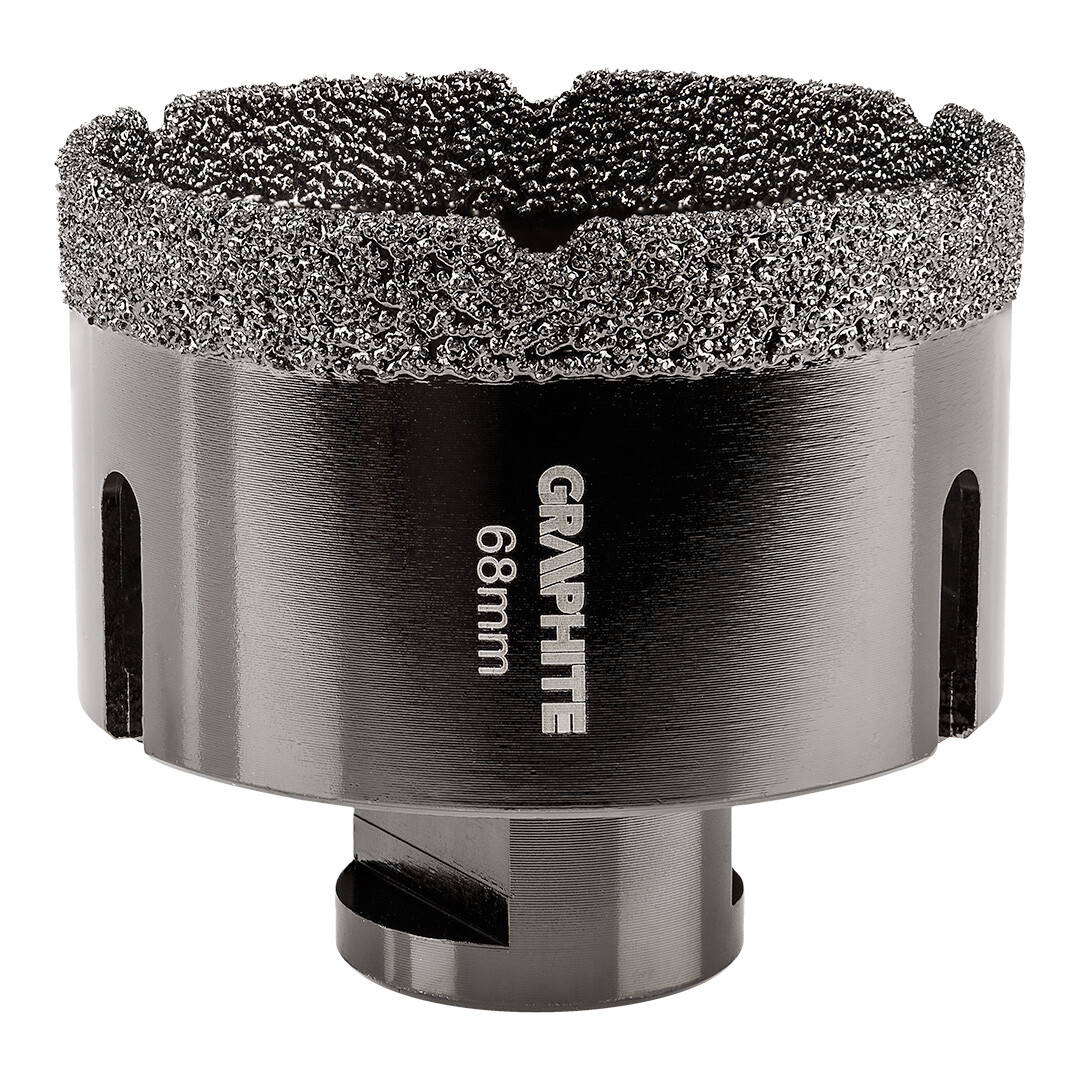 GRAPHITE Diamantová dierovacia píla 68 mm x M14 55H315