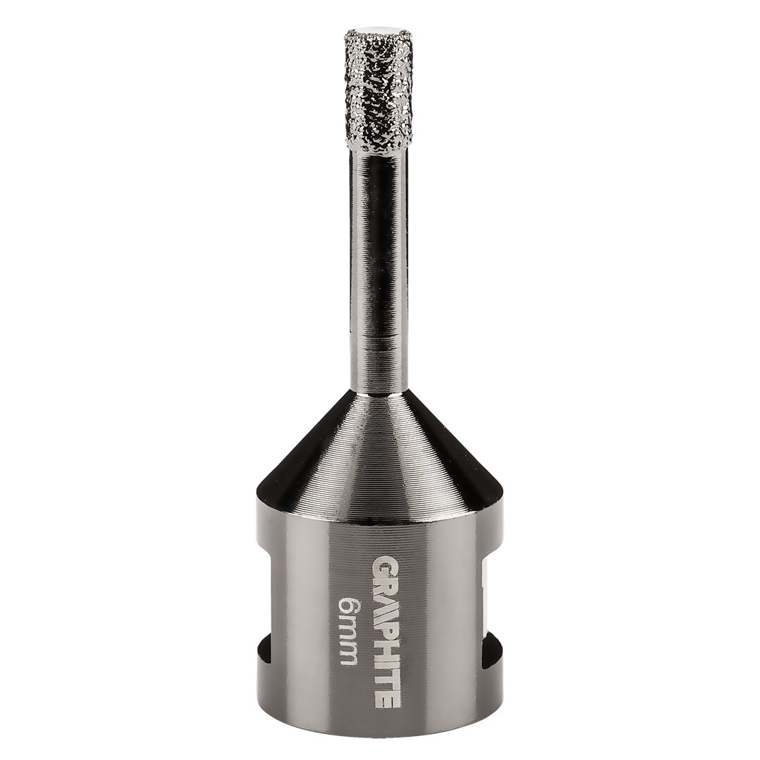 GRAPHITE Diamantová fréza 6 mm x M14 55H300