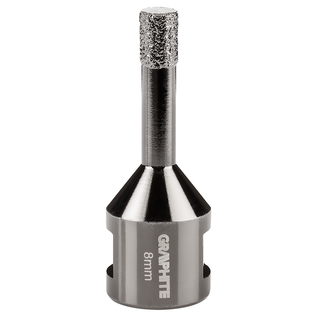 GRAPHITE Diamantová fréza 8 mm x M14 55H301