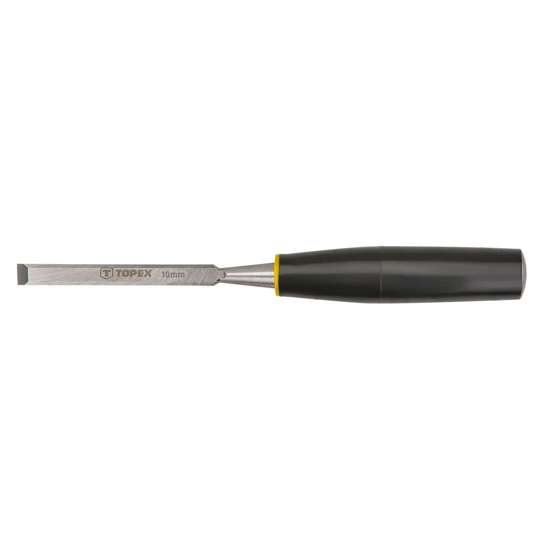 TOPEX Dláto ploché, 10 mm, plastová rúčka 09A110