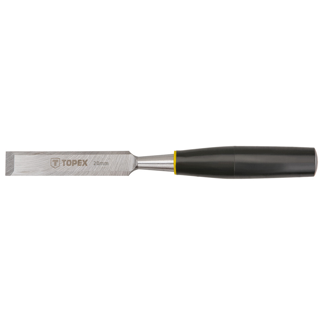 TOPEX Dláto ploché, 20 mm, plastová rúčka 09A120