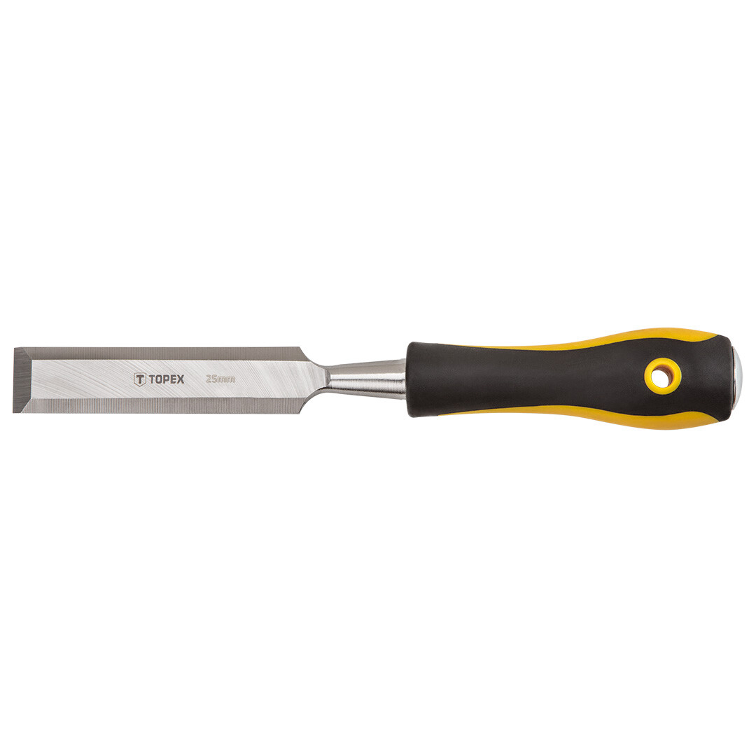 TOPEX Dláto, 25 mm, CrV, bi-materiálne rukoväť 09A425