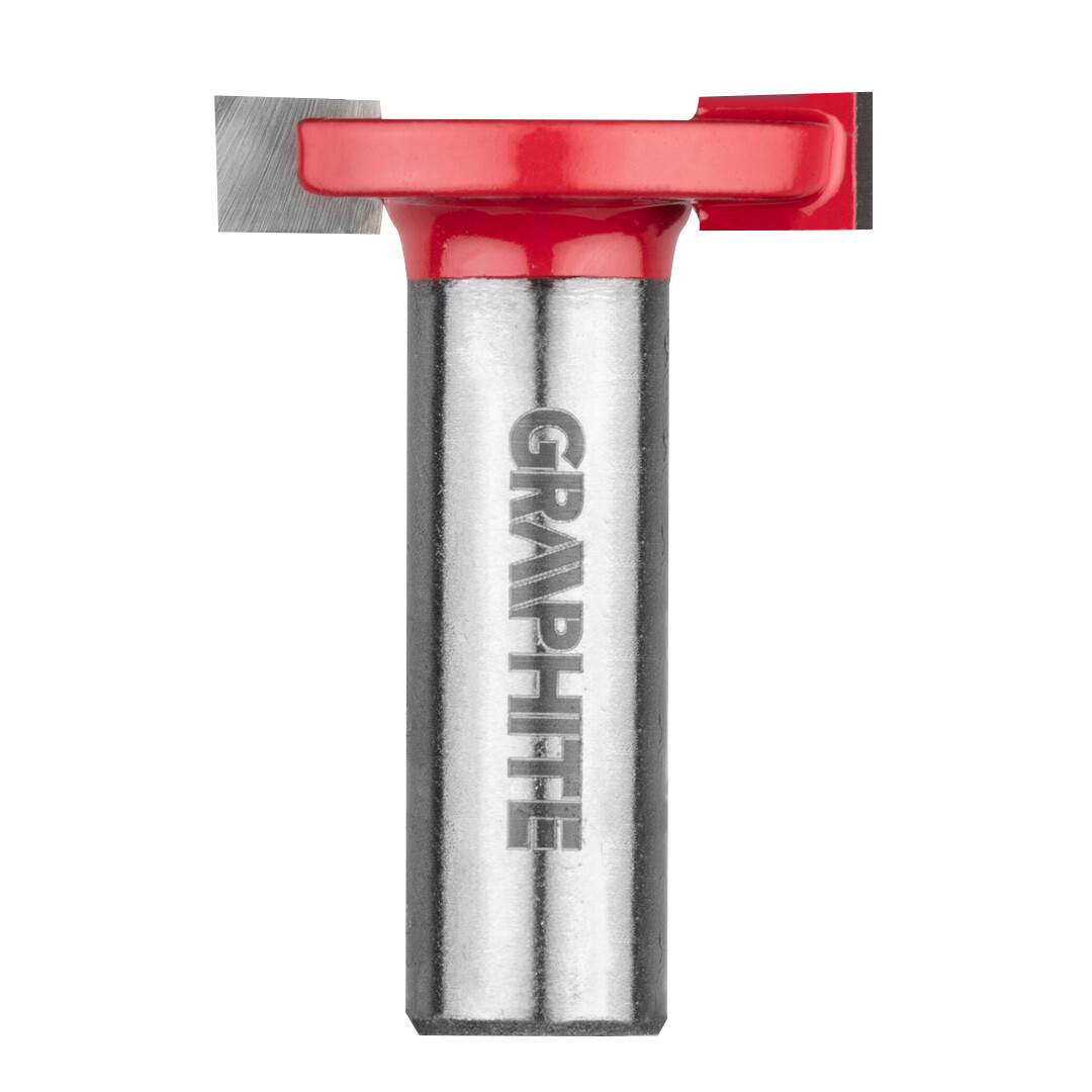 GRAPHITE Fréza na kľúčové otvory, HM, 32 x 6.35 mm, stopka 12 mm 56H220