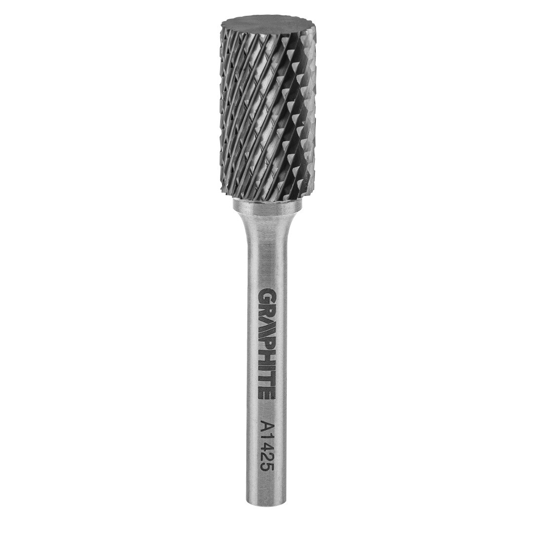 GRAPHITE HM fréza na rezanie kovov, typ A (valcová), 14 x 25 mm, stopka 6 x 45 mm 55H354