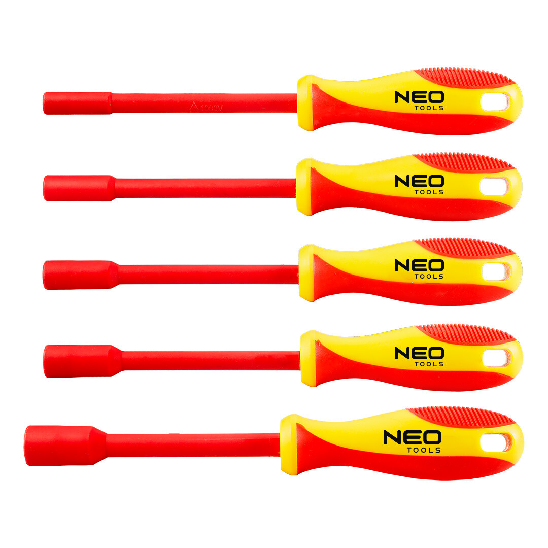 NEO TOOLS Izolované nástrčné skrutkovače 5 ks. 04-145