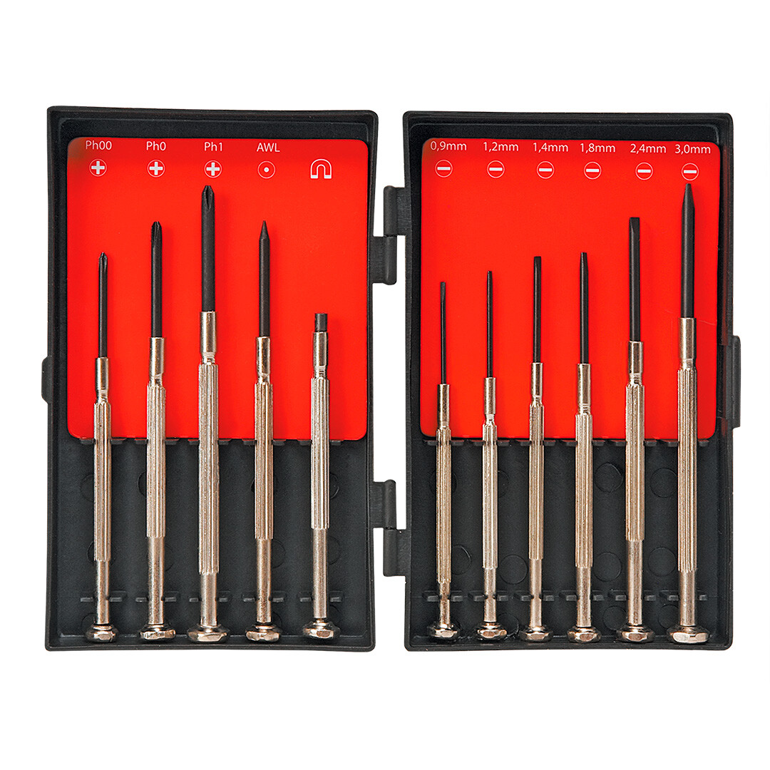 Top Tools Jemné skrutkovače, 11 ks sada 39D194