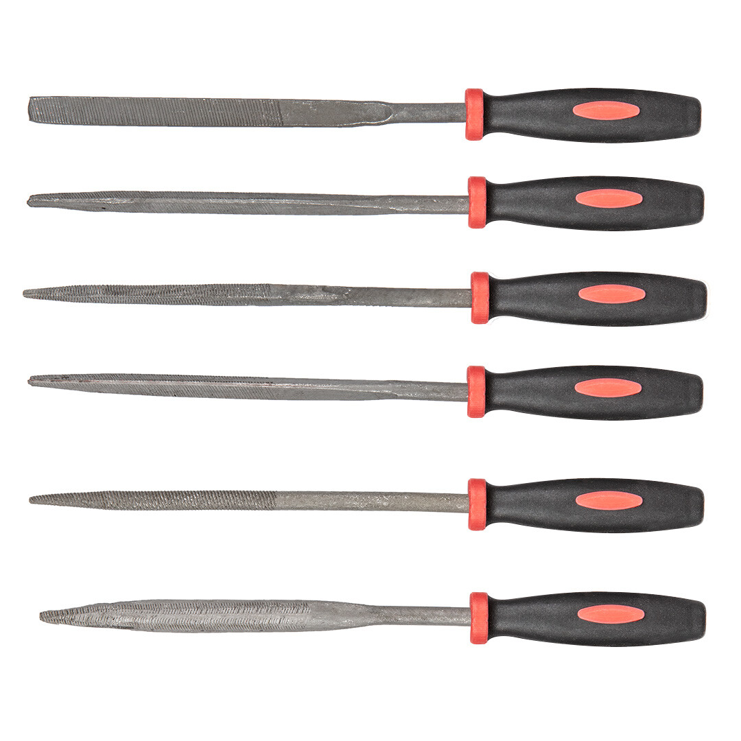 Top Tools Pilníky ihlové, 6 ks sada 06A625